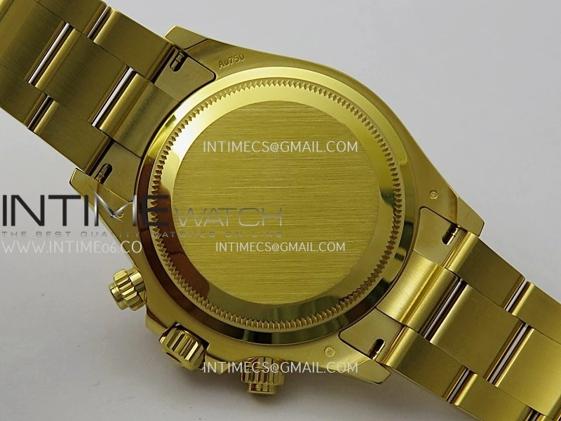 Daytona 126508 Gain Weight VSF 1:1 Best Edition YG Dial Black Subdial On Oyster Bracelet DD4131