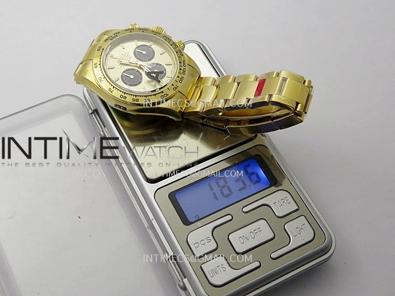 Daytona 126508 Gain Weight VSF 1:1 Best Edition YG Dial Black Subdial On Oyster Bracelet DD4131