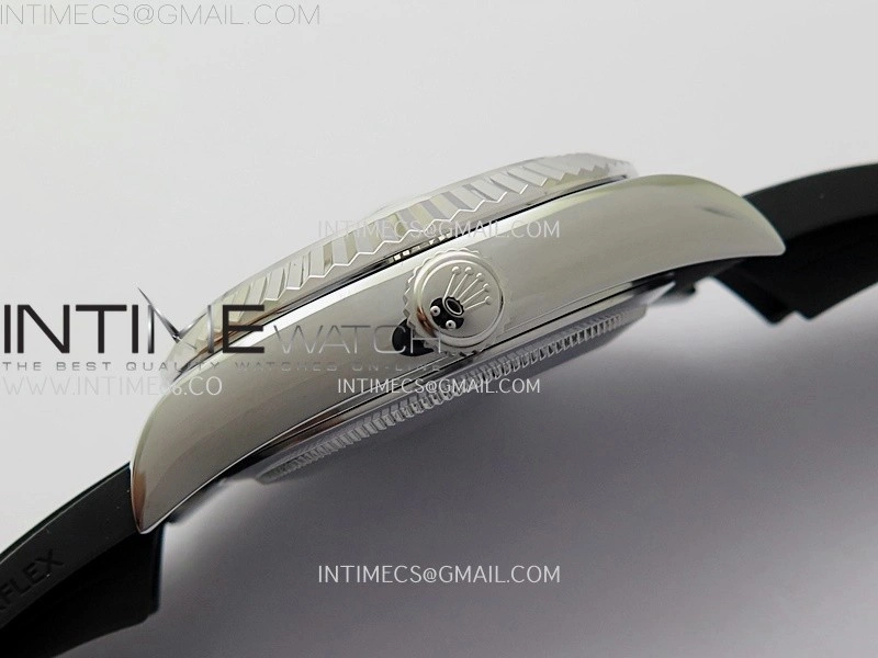 Sky-Dweller 336239 Gain Weight ZF 1:1 Best Edition White Dial on Oysterflex Rubber Strap Asian 2824