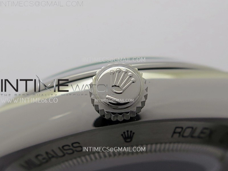 Milgauss 116400 GV Real Green Sapphire 904L SS VSF 1:1 Best Edition Blue Dial on 904L SS Bracelet SA3131