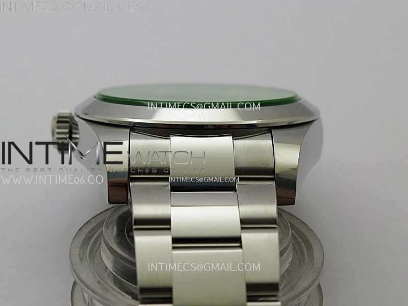 Milgauss 116400 GV Real Green Sapphire 904L SS VSF 1:1 Best Edition Blue Dial on 904L SS Bracelet SA3131