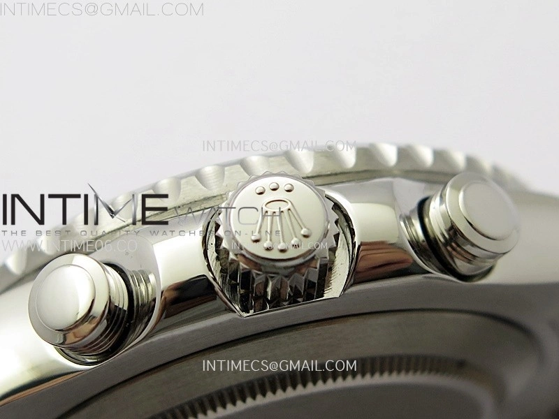 YachtMaster II 116680 Blue Ceramic Bezel SS KF 1:1 Best Edition White Dial on Bracelet A7750