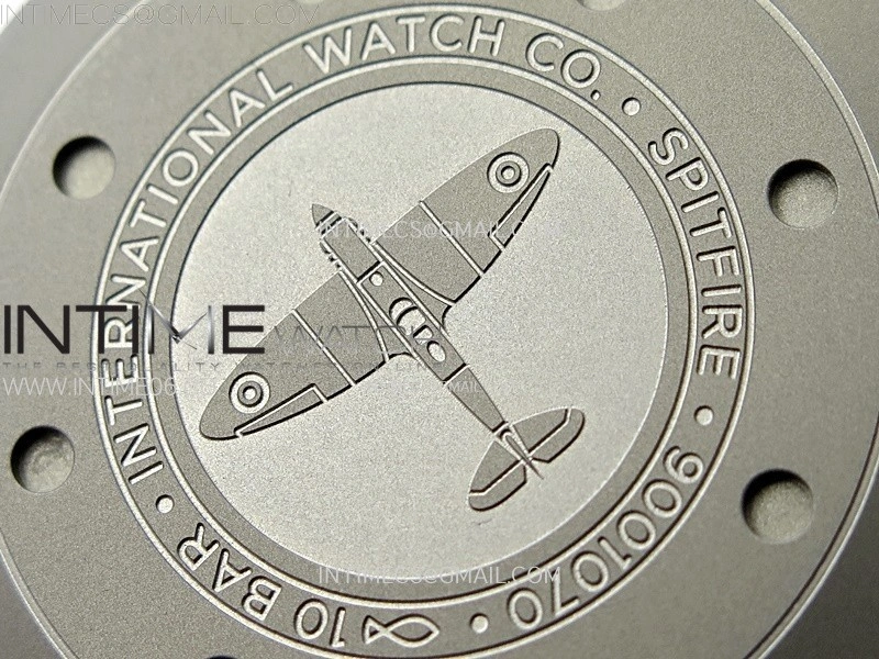 Big Pilot IW329702 Bronze M+F 1:1 Best Edition Green Dial on Green Rubber Strap SEIKO 8N-24