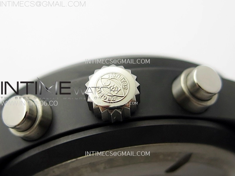 PILOT IW389001 Ceramic Case AZF 1:1 Best Edition Black Dial on Black Nylon Strap A7750