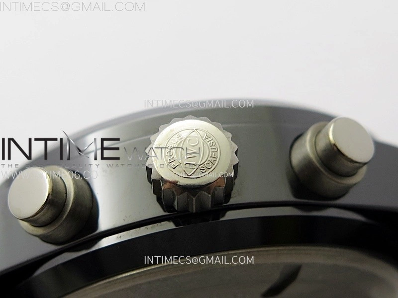 PILOT IW389002 Ceramic Case AZF 1:1 Best Edition Green Dial on Green Nylon Strap A7750