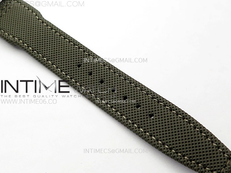 PILOT IW389002 Ceramic Case AZF 1:1 Best Edition Green Dial on Green Nylon Strap A7750