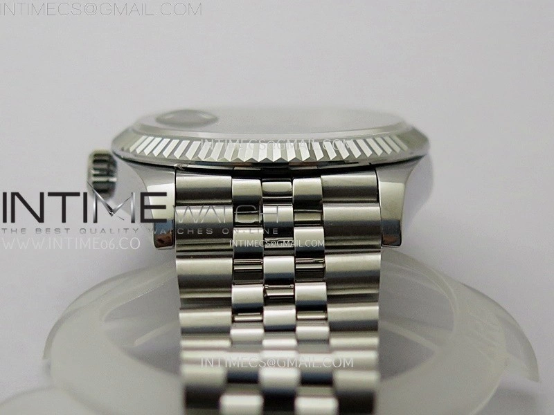 DateJust 126234 904L SS JDF 1:1 Best Edition Green Fluted Dial Stick Markers on Jubilee 904L SS Bracelet