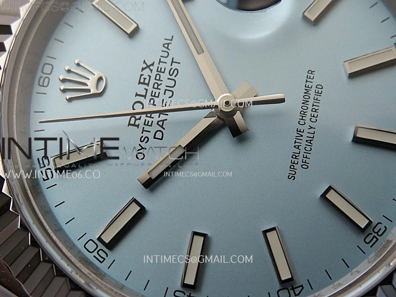 DateJust 126334 904L SS JDF 1:1 Best Edition Tiffany Blue Dial Stick Markers on Jubilee 904L SS Bracelet