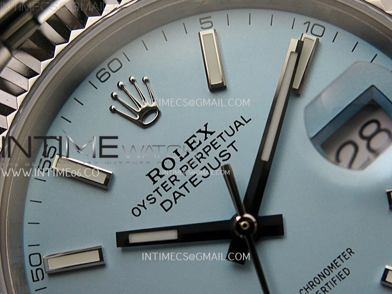DateJust 126334 904L SS JDF 1:1 Best Edition Tiffany Blue Dial Stick Markers on Jubilee 904L SS Bracelet