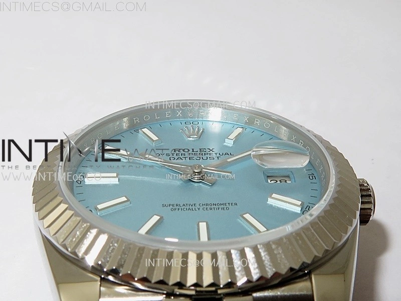 DateJust 126334 904L SS JDF 1:1 Best Edition Tiffany Blue Dial Stick Markers on Jubilee 904L SS Bracelet