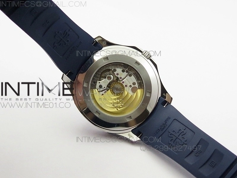 Aquanaut Jumbo 42mm SS BP 1:1 Best Edition Blue Dial on Blue Rubber Strap 9015 to PP324CS