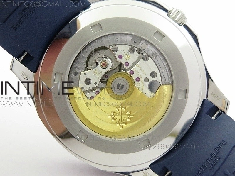 Aquanaut Jumbo 42mm SS BP 1:1 Best Edition Blue Dial on Blue Rubber Strap 9015 to PP324CS