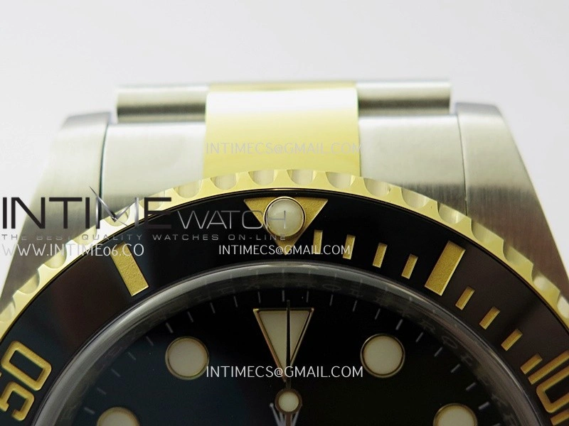 Submariner 126613 LN 904L Steel YG THBF 1:1 Best Edition Black Dial On 904L Steel YG Bracelet SH3235