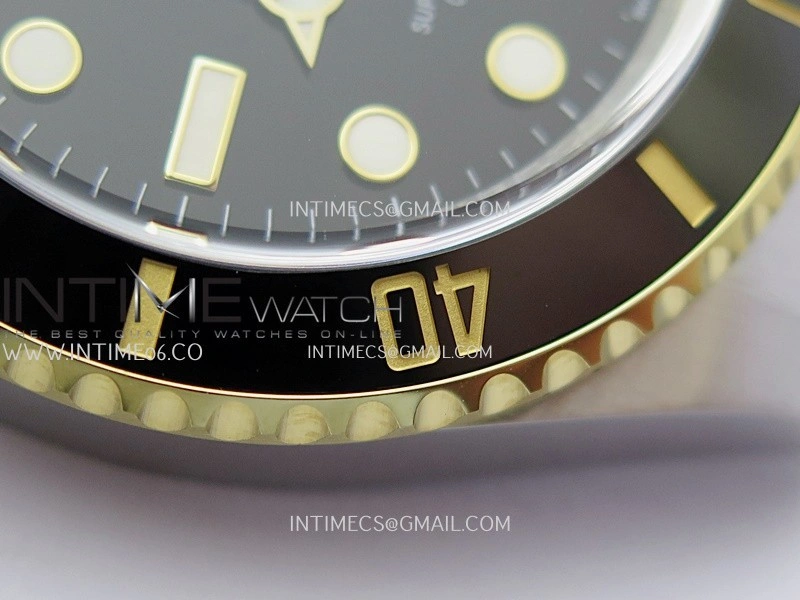 Submariner 126613 LN 904L Steel YG THBF 1:1 Best Edition Black Dial On 904L Steel YG Bracelet SH3235