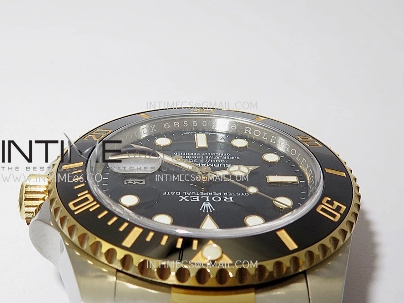 Submariner 126613 LN 904L Steel YG THBF 1:1 Best Edition Black Dial On 904L Steel YG Bracelet SH3235