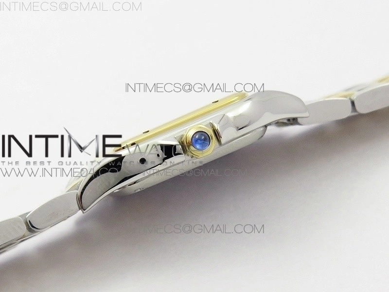 Panthère Secrete Ladies 22mm SS YG 8848F 1:1 Best Edition White Dial on SS YG Bracelet Ronda Quartz