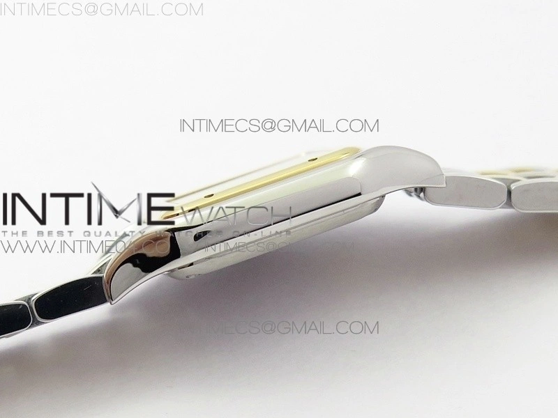 Panthère Secrete Ladies 22mm SS YG 8848F 1:1 Best Edition White Dial on SS YG Bracelet Ronda Quartz