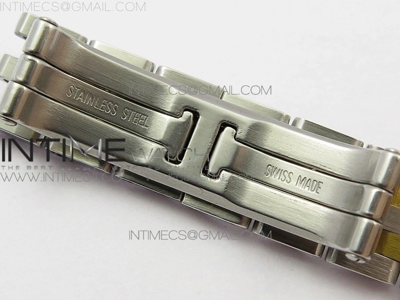 Panthère Secrete Ladies 22mm SS YG 8848F 1:1 Best Edition White Dial on SS YG Bracelet Ronda Quartz