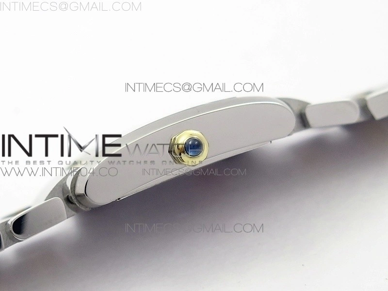 Tank Francaise Ladies 25mm SS YG 8848F 1:1 Best Edition Ivory Dial on SS YG Bracelet Ronda Quartz