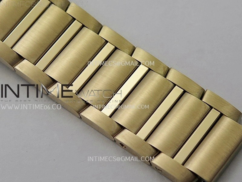 Tank Francaise Ladies 27mm RG 8848F 1:1 Best Edition Silver Dial on RG Bracelet Ronda Quartz V2