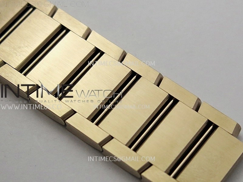 Tank Francaise Ladies 27mm RG 8848F 1:1 Best Edition Silver Dial on RG Bracelet Ronda Quartz V2