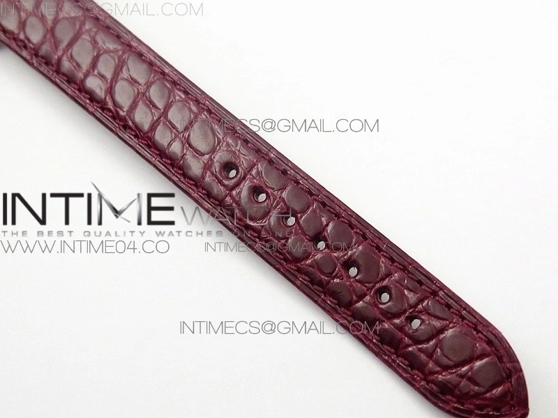 Panthère Secrete Ladies 27mm RG 8848F 1:1 Best Edition White Dial on Red Croco Strap Ronda Quartz
