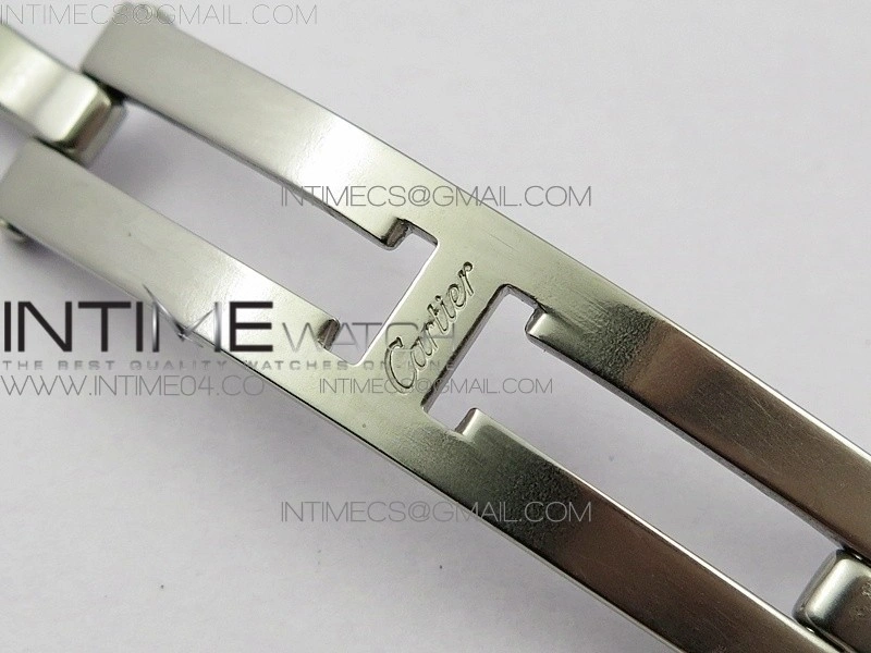 Panthère Secrete Ladies 27mm SS YG 8848F 1:1 Best Edition White Dial on SS YG Bracelet Ronda Quartz