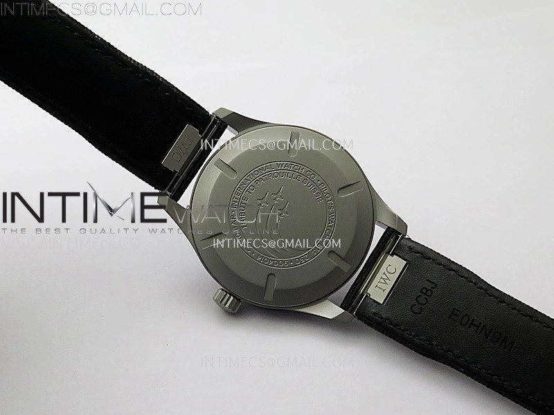 Pilot Mark XX IW3282 Ti M+F 1:1 Best Edition Gray Dial on Black Nylon Strap MIYOTA 9015
