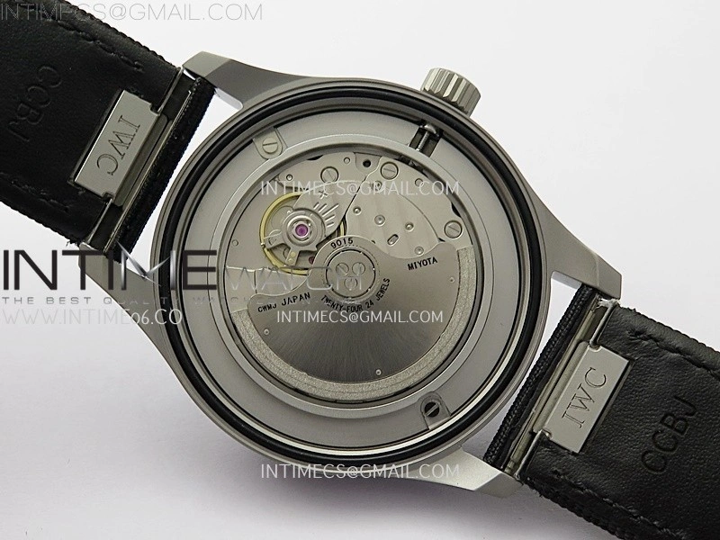 Pilot Mark XX IW3282 Ti M+F 1:1 Best Edition Gray Dial on Black Nylon Strap MIYOTA 9015