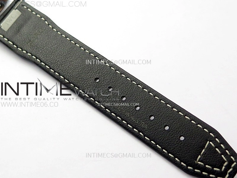 Pilot Mark XX IW328203 ZF 1:1 Best Edition Blue Dial on Dark Blue Leather Strap A32111