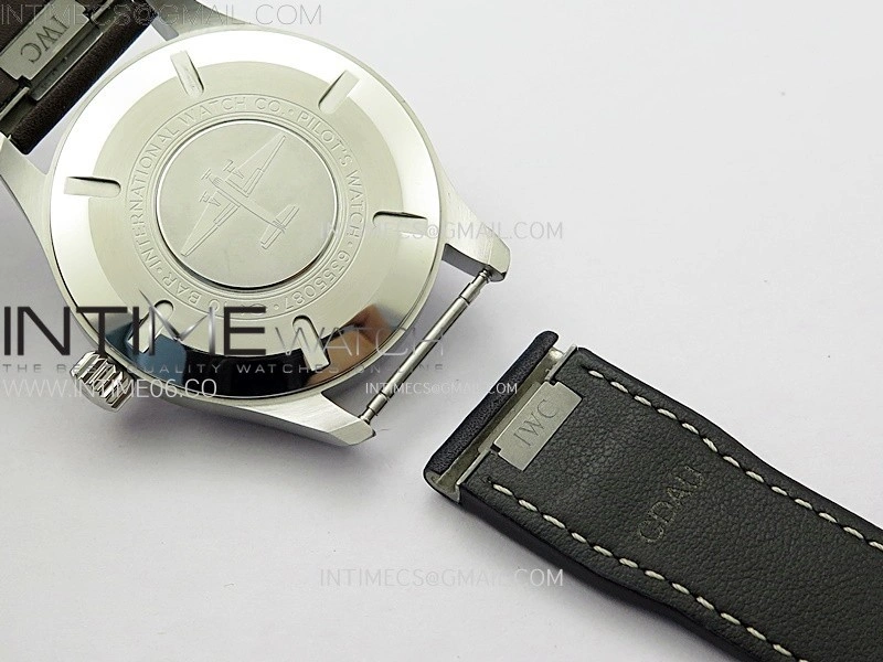 Pilot Mark XX IW328203 ZF 1:1 Best Edition Blue Dial on Dark Blue Leather Strap A32111