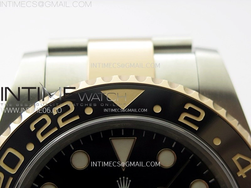 GMT-Master II 126711 CHNR C+F 1:1 Best Edition Black Dial on SS RG Bracelet VR3285 CHS