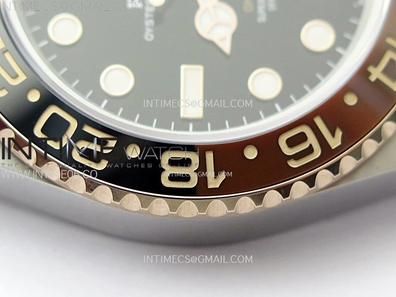 GMT-Master II 126711 CHNR C+F 1:1 Best Edition Black Dial on SS RG Bracelet VR3285 CHS
