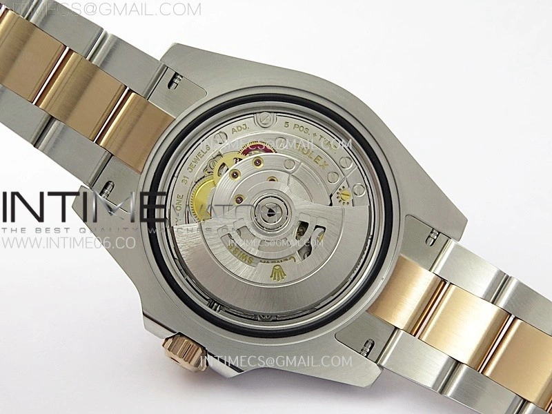 GMT-Master II 126711 CHNR C+F 1:1 Best Edition Black Dial on SS RG Bracelet VR3285 CHS