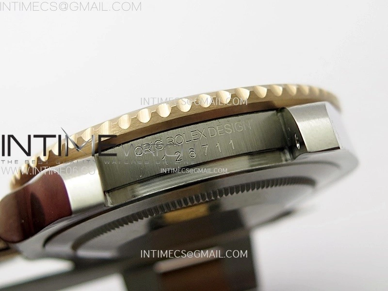 GMT-Master II 126711 CHNR C+F 1:1 Best Edition Black Dial on SS RG Bracelet VR3285 CHS