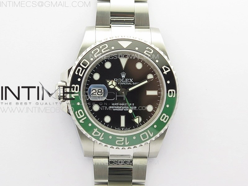 GMT Master II 126720 VTNR 904L SS 3EF 1:1 Best Edition on Oyster Bracelet VR3285 CHS
