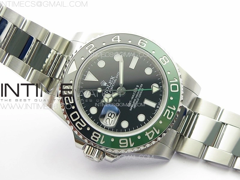 GMT Master II 126720 VTNR 904L SS 3EF 1:1 Best Edition on Oyster Bracelet VR3285 CHS