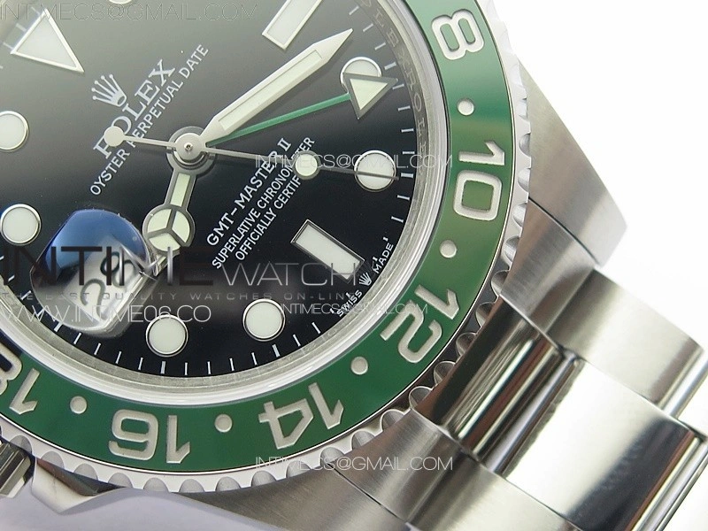 GMT Master II 126720 VTNR 904L SS 3EF 1:1 Best Edition on Oyster Bracelet VR3285 CHS