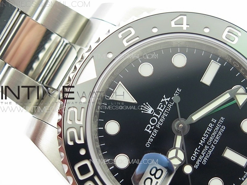 GMT Master II 126720 VTNR 904L SS 3EF 1:1 Best Edition on Oyster Bracelet VR3285 CHS