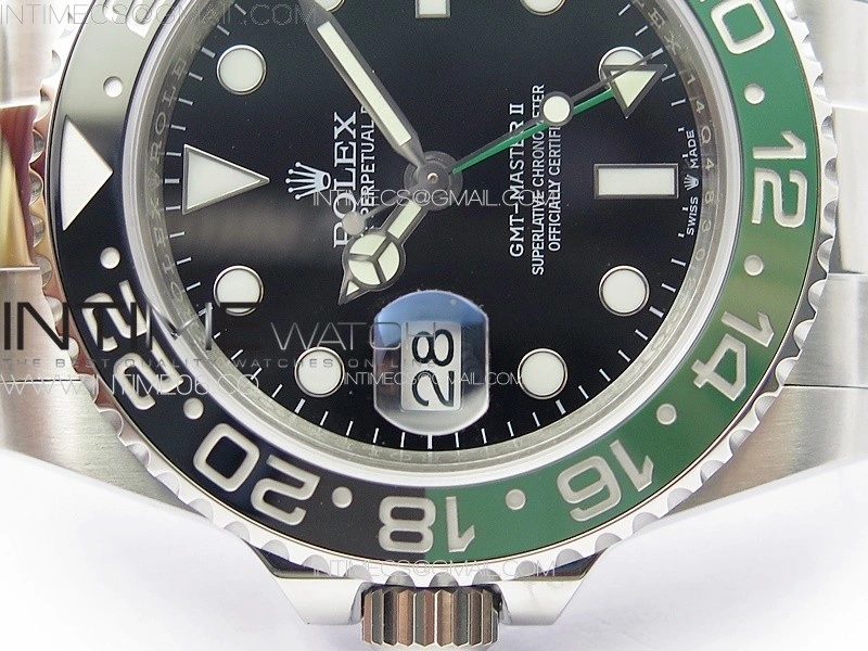 GMT Master II 126720 VTNR 904L SS 3EF 1:1 Best Edition on Oyster Bracelet VR3285 CHS