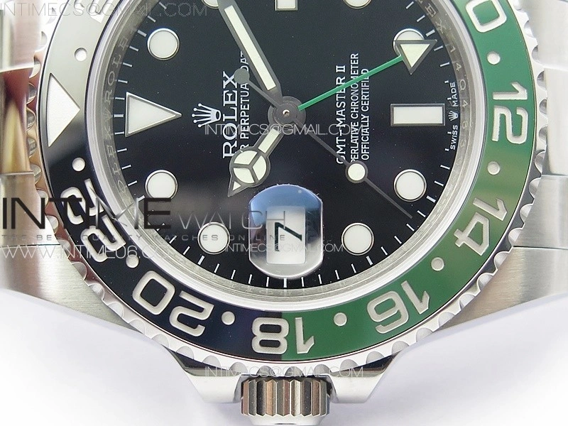 GMT Master II 126720 VTNR 904L SS 3EF 1:1 Best Edition on Oyster Bracelet VR3285 CHS