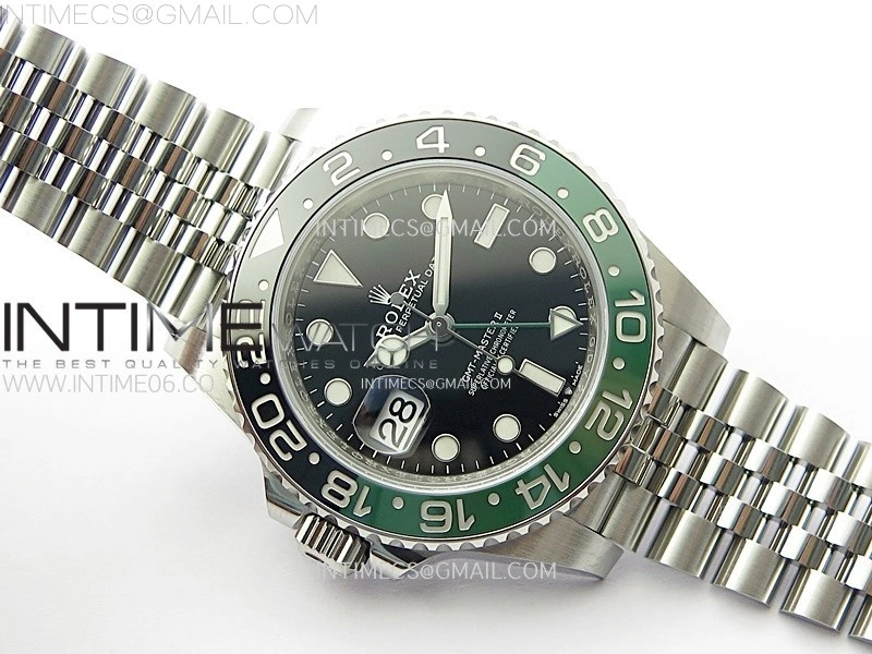 GMT Master II 126720 VTNR 904L SS C+F 1:1 Best Edition on Jubilee Bracelet SH3285 CHS