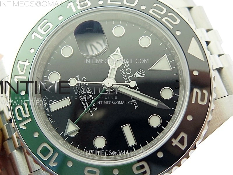 GMT Master II 126720 VTNR 904L SS C+F 1:1 Best Edition on Jubilee Bracelet SH3285 CHS