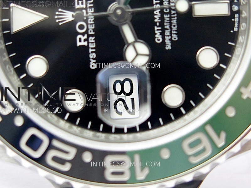 GMT Master II 126720 VTNR 904L SS C+F 1:1 Best Edition on Jubilee Bracelet SH3285 CHS