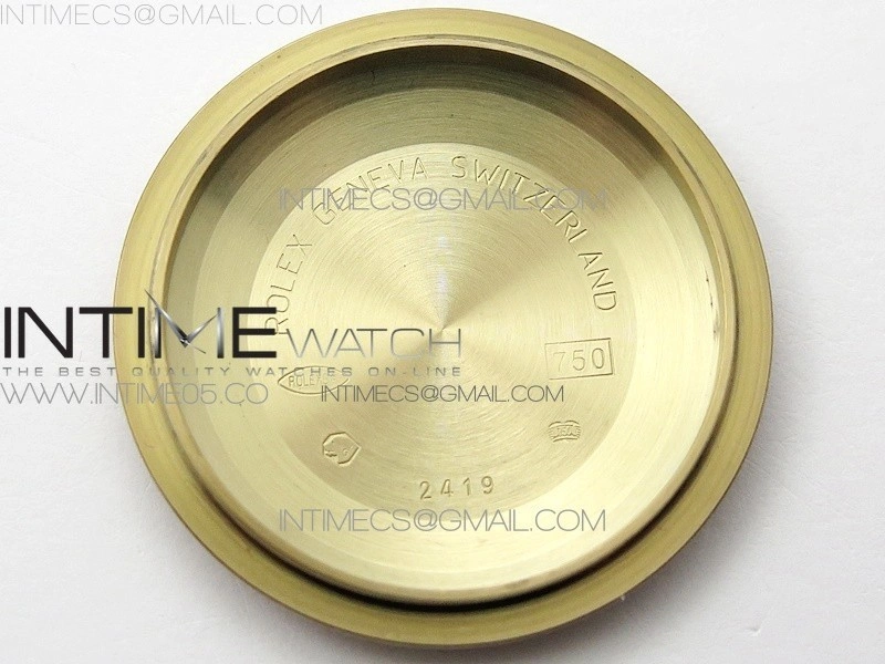 Day-Date 40mm 228239 BP New Dial Version 904 RG Brown Stick Markers Dial on RG President Bracelet A2836