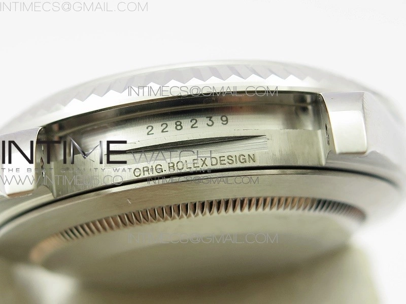 Day-Date 40mm 228239 BP New Dial Version 904 SS Green Stick Markers Dial on SS President Bracelet A2836
