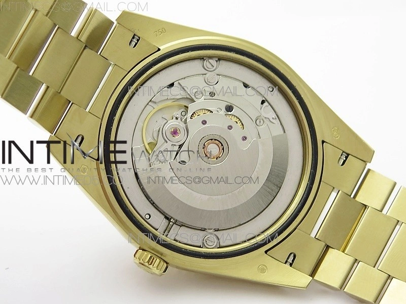 Day-Date 40mm 228239 BP New Dial Version 904 YG White Roman Markers Dial on YG President Bracelet A2836