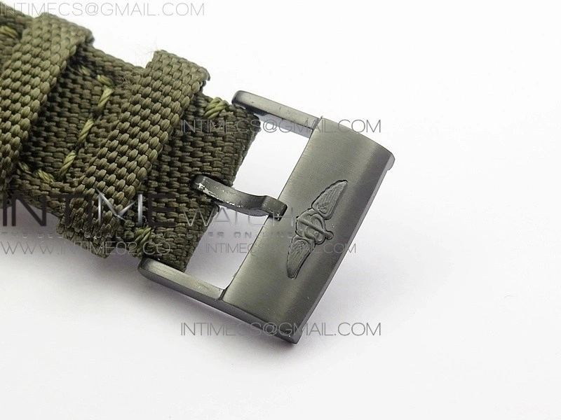 Avenger II Seawolf DLC V2 Best Black Dial Numeral Markers Yellow Second Hand on Black Strap A2836(Free Brown Leather Strap