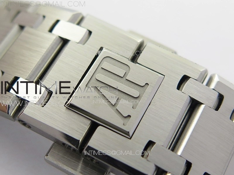 Royal Oak 39mm 15202 SS ZF 1:1 Best Edition Blue Textured Dial on SS Bracelet A2121 V2