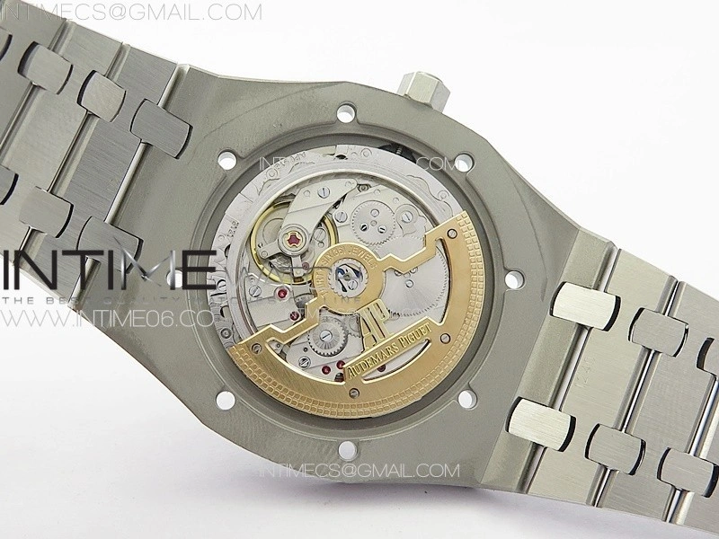Royal Oak 39mm 15202 SS ZF 1:1 Best Edition Blue Textured Dial on SS Bracelet A2121 V2